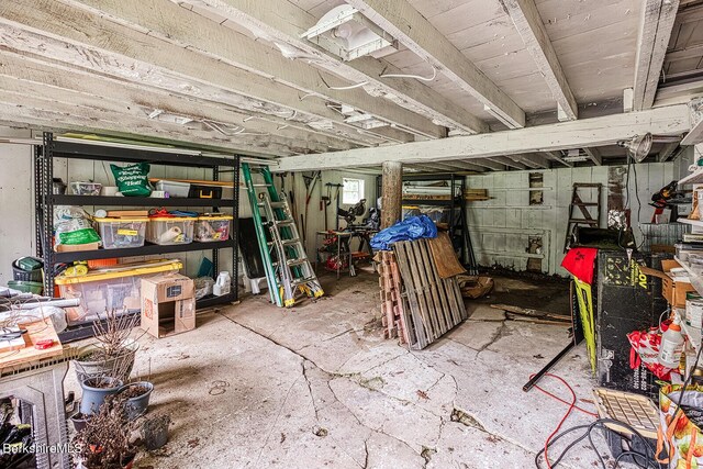 132 Sandisfield Rd, Sandisfield, MA 01255 - view of unfinished below grade area