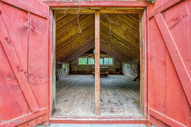 132 Sandisfield Rd, Sandisfield, MA 01255 - view of unfinished attic