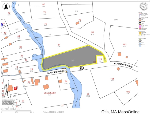 Louden Bethlehem Rd, Otis MA, 01253 land for sale