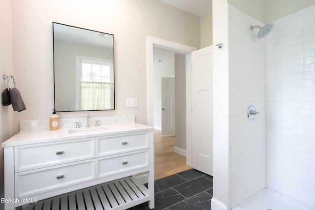 60 Parsley Ln, Sheffield, MA 01257 - bathroom featuring tiled shower and vanity