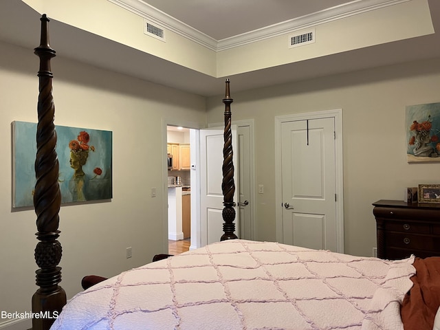 4 Evergreen Trl Unit 4, Lenox, MA 01240 - bedroom featuring crown molding