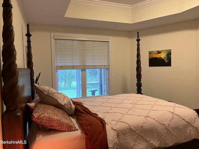 4 Evergreen Trl Unit 4, Lenox, MA 01240 - bedroom featuring crown molding