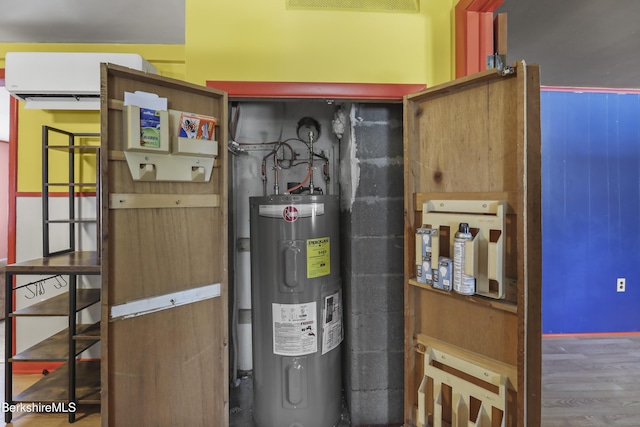 utilities with electric water heater