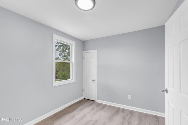 90 Maple St, Lee, MA 01238 - spare room featuring baseboards and light wood-style flooring