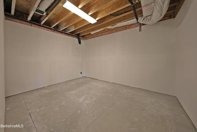 33 Alpine Trl, Pittsfield, MA 01201 - view of unfinished below grade area