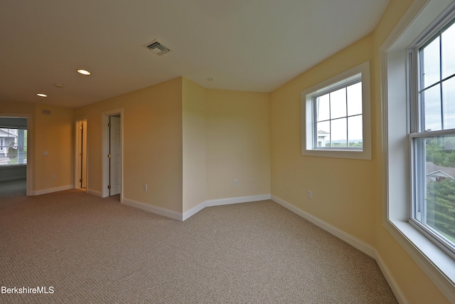 33 Alpine Trl, Pittsfield, MA 01201 - empty room with healthy amount of natural light, recessed lighting, light colored carpet, and baseboards
