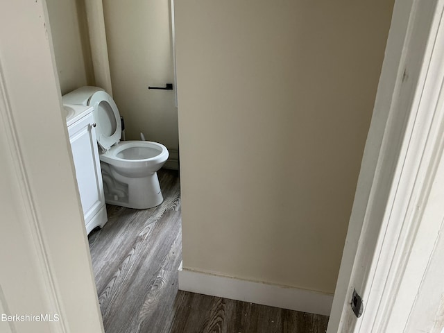 51-53 Adam St, Pittsfield, MA 01201 - bathroom with wood finished floors and toilet