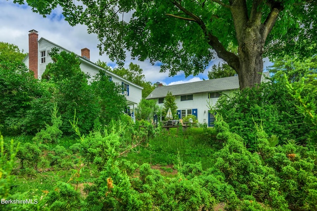 view of rear view of house