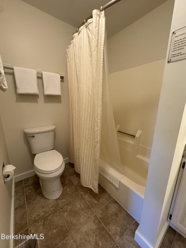 37 Corey Rd Unit 526, Hancock, MA 01237 - full bath with shower / tub combo with curtain and tile patterned flooring
