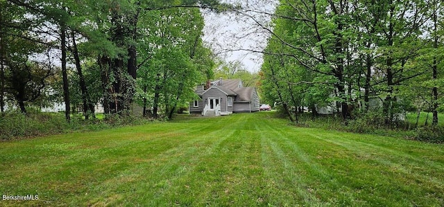 404 N St, Williamstown, MA 01267 - view of grassy yard with entry steps