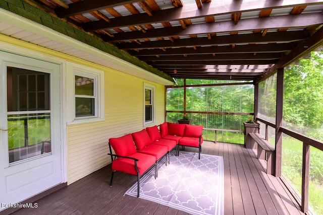 800 Simonds Rd, Williamstown, MA 01267 - wooden terrace with an outdoor living space