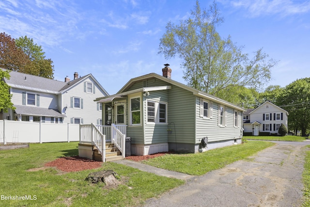 41 Pine St, Dalton, MA 01226 - view of front of property featuring a chimney