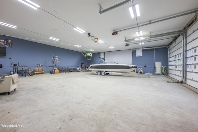 140 Hancock Rd, Pittsfield, MA 01201 - garage with a garage door opener