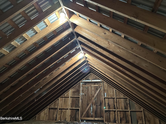 76 Corashire Rd, New Marlborough, MA 01230 - view of attic
