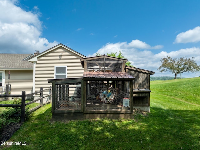 59 Orchard Rd, Dalton, MA 01226 - rear view of property with roof with shingles