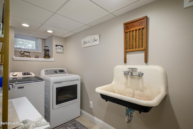 59 Orchard Rd, Dalton, MA 01226 - laundry room featuring independent washer and dryer and recessed lighting