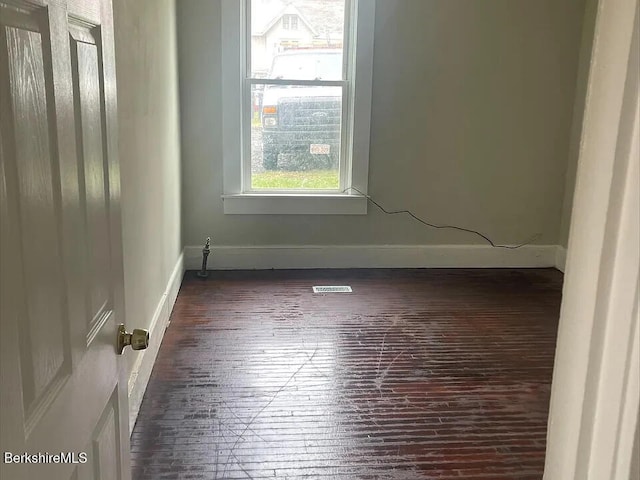 51 Bracewell Ave, North Adams, MA 01247 - spare room with baseboards and dark wood finished floors