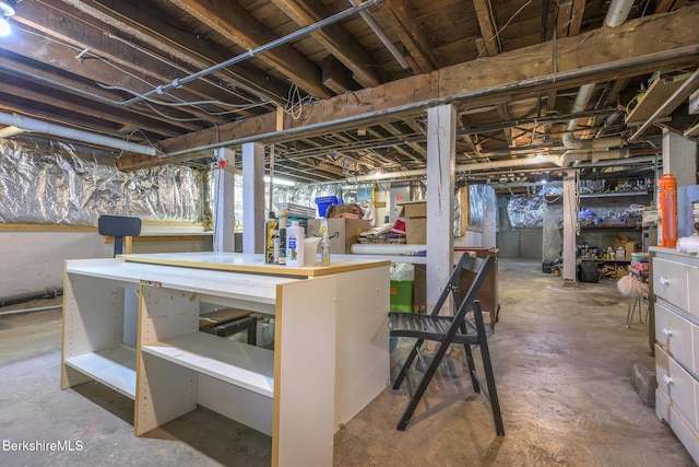 16 Revere Pkwy, Pittsfield, MA 01201 - view of unfinished below grade area