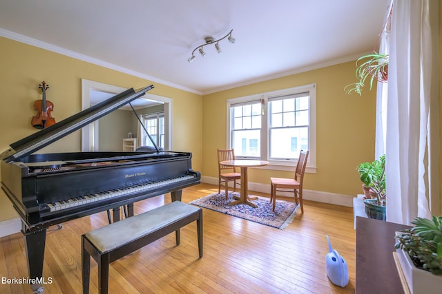 16 Revere Pkwy, Pittsfield, MA 01201 - living area featuring hardwood / wood-style floors and ornamental molding