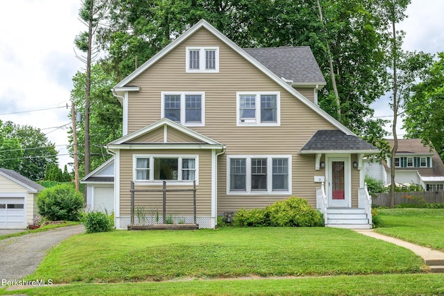 16 Revere Pkwy, Pittsfield, MA 01201 - view of front of property with a garage and a shingled roof