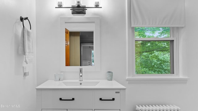 76 New Lenox Rd, Lenox, MA 01240 - bathroom with radiator and vanity