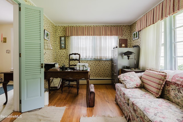 70 Main St, Egremont, MA 01258 - office space featuring wallpapered walls and wood-type flooring