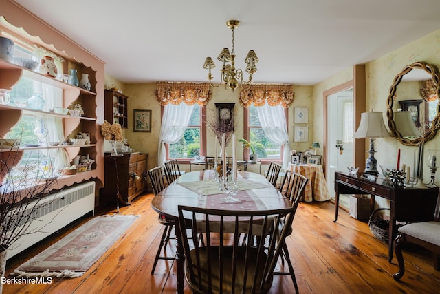 70 Main St, Egremont, MA 01258 - dining space featuring light wood-style flooring and a chandelier