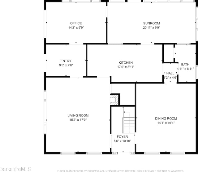 70 Main St, Egremont, MA 01258 - view of property floor plan