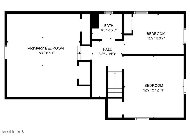 15 Murray Ave, North Adams, MA 01247 - spare room with a baseboard radiator, baseboards, and dark wood-style floors