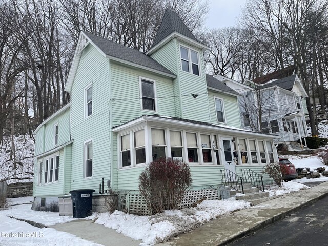 view of victorian house