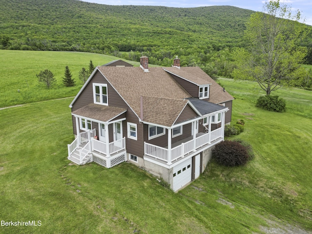 860 Stratton Rd, Williamstown, MA 01267 - aerial view of property and surrounding area featuring a forest