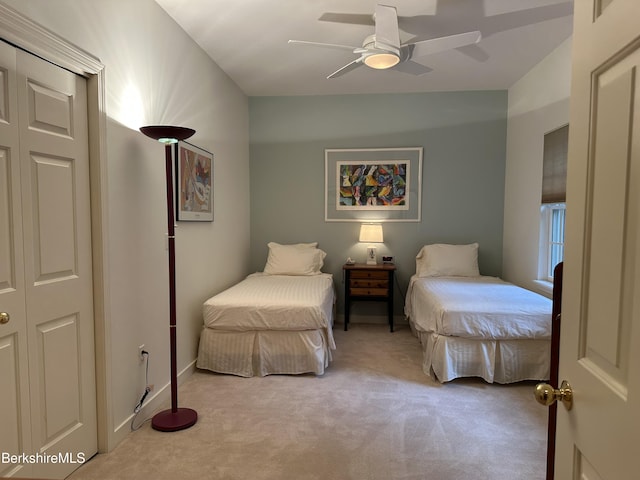 11 Prospect Hill Rd Unit 1, Stockbridge, MA 01262 - carpeted bedroom with ceiling fan