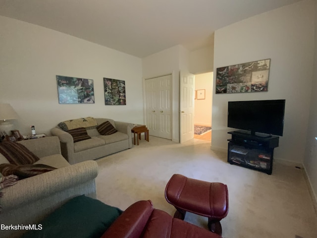 11 Prospect Hill Rd Unit 1, Stockbridge, MA 01262 - carpeted living area with baseboards