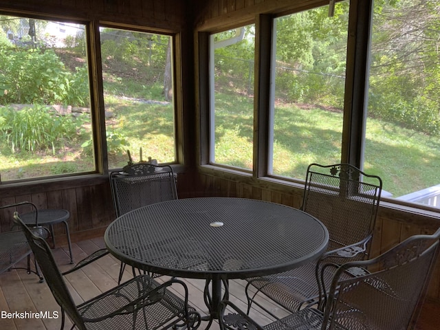 11 Prospect Hill Rd Unit 1, Stockbridge, MA 01262 - sunroom with outdoor dining area