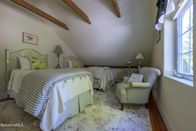 85 E Main St, Stockbridge, MA 01262 - bedroom featuring a baseboard radiator, baseboards, and wood finished floors