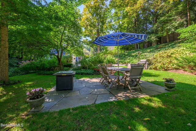 85 E Main St, Stockbridge, MA 01262 - view of patio / terrace with grilling area