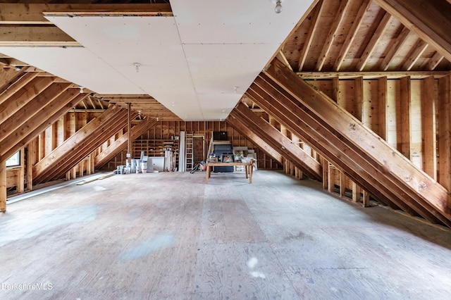 138 Ridge Rd, Worthington, MA 01098 - view of attic