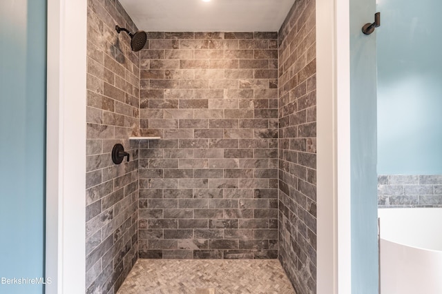 138 Ridge Rd, Worthington, MA 01098 - full bathroom with a shower stall