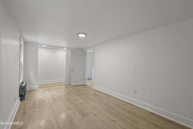 102 Pontoosuc Ave, Pittsfield, MA 01201 - finished below grade area featuring radiator and light wood-type flooring
