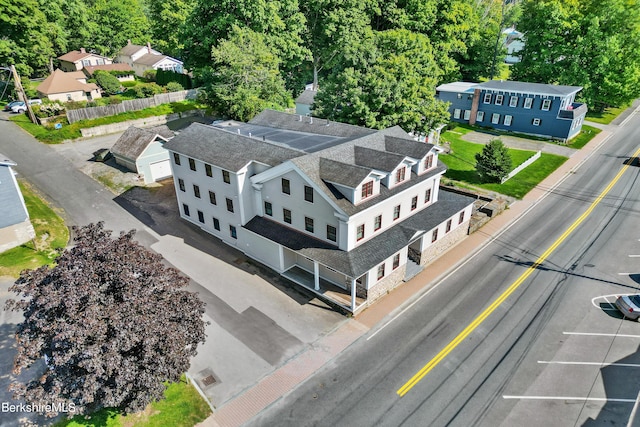 aerial view