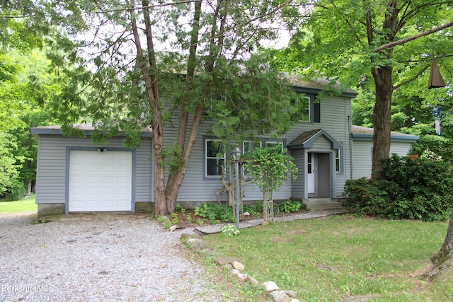 349 New Lenox Rd, Lenox, MA 01240 - obstructed view of property with gravel driveway
