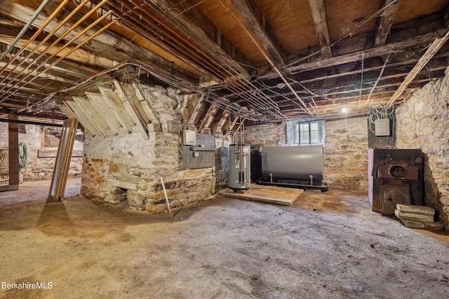 28 Main Rd, Tyringham, MA 01264 - below grade area with heating fuel and water heater