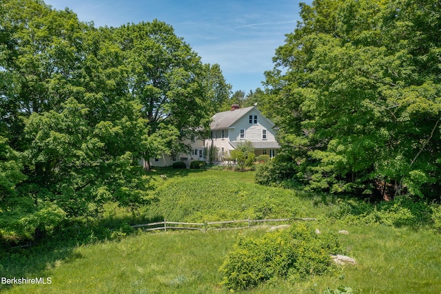 28 Main Rd, Tyringham, MA 01264 - view of yard