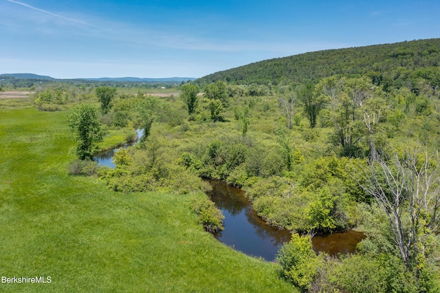 28 Main Rd, Tyringham, MA 01264 - bird's eye view of a heavily wooded area and mountains