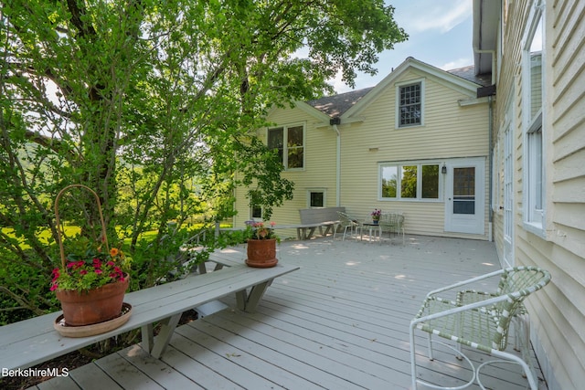 28 Main Rd, Tyringham, MA 01264 - view of deck