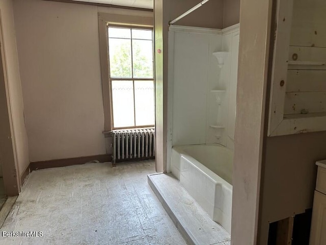 27-29 Daniels Ave, Pittsfield, MA 01201 - bathroom with radiator and bathtub / shower combination