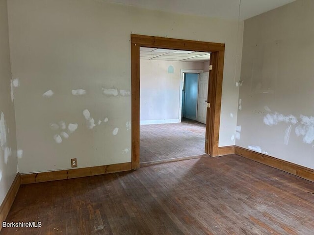 27-29 Daniels Ave, Pittsfield, MA 01201 - unfurnished room with wood-type flooring