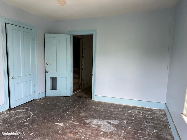 27-29 Daniels Ave, Pittsfield, MA 01201 - unfurnished bedroom featuring baseboards