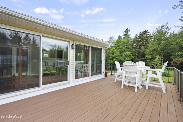 4 Birch Hill Rd, Peru, MA 01235 - view of wooden terrace