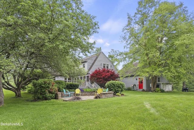 135 E St, Lee, MA 01238 - view of green lawn